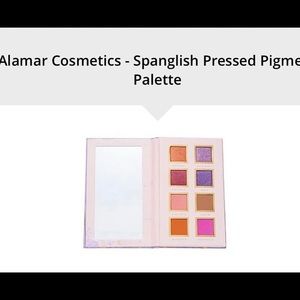 Alamar cosmetics-Spanglish palette